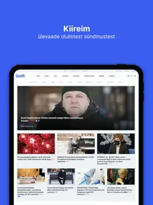 Delfi android App screenshot 1
